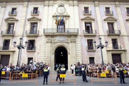 El edificio del Tribunal Superior de Justicia de Valencia.