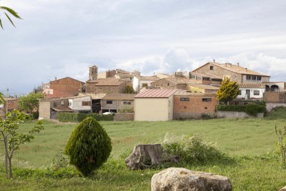 Vista general del pueblo de Ossó de Sió, donde prevalece la calma y se respira armonía. 