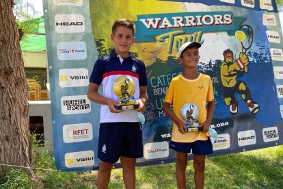 Álvaro García, del CT Lleida, subcampeón en el Warriors Tour