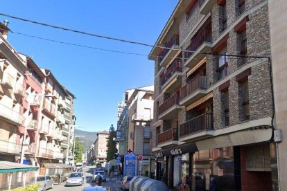 El carrer Sant Ot de la Seu d'Urgell