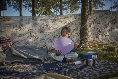 Una pequeña espera en la frontera poder entrar a Grecia.