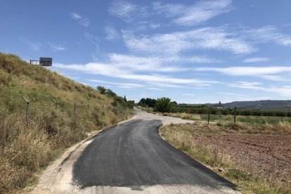 El camino de les Ventoses de Les Borges Blanques.