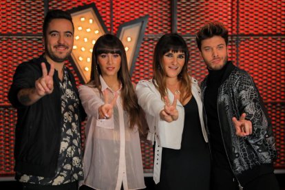 Beret, Aitana, Rozalén y Blas Cantó serán los nuevos asesores de ‘La Voz Kids’.