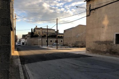 Finalitzen les obres a l'entrada de Bellvís