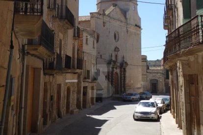 Un carrer de Sant Martí de Maldà