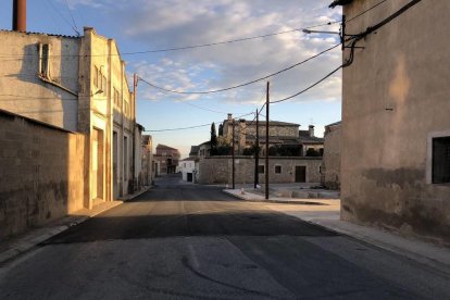 Finalitzen les obres a l'entrada de Bellvís