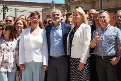 Ribes y Carrizosa, junto a otros candidatos de Cs.