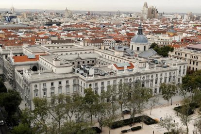 El edificio del Tribunal Supremo.