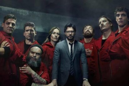 Imagen promocional de 'La casa de papel'.