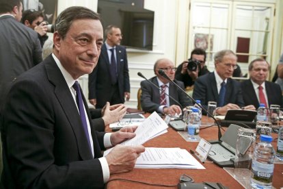 El presidente del Banco Central Europeo (BCE), Mario Draghi. 