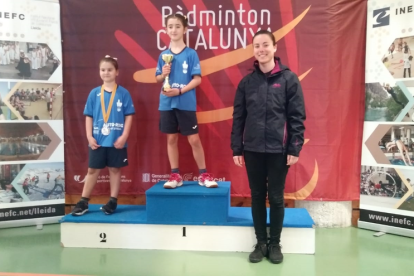 Medalles lleidatanes en bàdminton