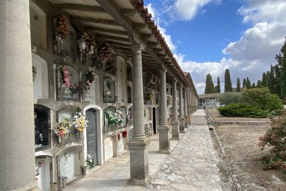 Imagen del cementerio de Cervera. 