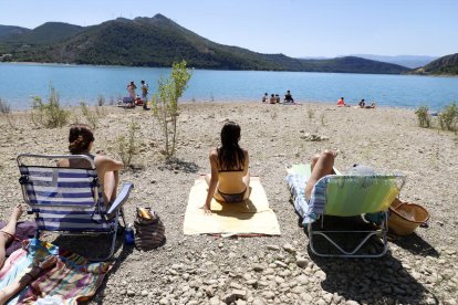 El pantano de Sant Antoni es una de las zonas de baño que hay en las comarcas de Lleida. 