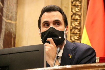 El presidente del Parlament, Roger Torrent.