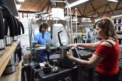 La planta de producció de Taurus a la localitat d’Oliana, on va nàixer la companyia.