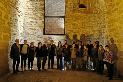 Joan Tardà y Miquel Pueyo, con la candidatura leridana.