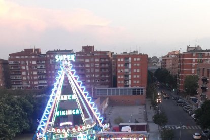 Atraccions a Corregidor Escofet per les festes de Pardinyes.