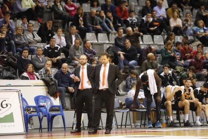 Jorge Serna, a l’últim partit contra el Càceres.