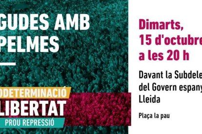 ANC y Òmnium convocan concentraciones para esta tarde ante las delegaciones del gobierno español