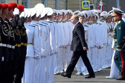 Putin va complir divendres vint anys al capdavant de la presidència de la federació russa.