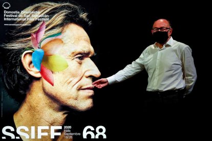 Willem Dafoe, imatge del 68è Festival de Cinema de Sant Sebastià