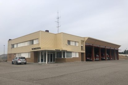 El parque de bomberos comarcal ubicado en la capital, Fraga.