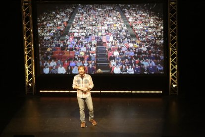 El popular actor ya actuó en la Llotja en febrero del año pasado.