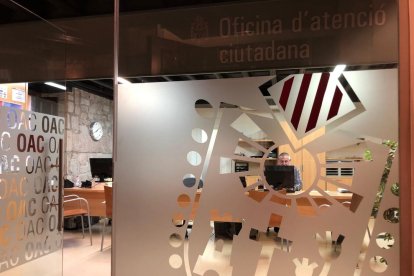 Les dependències de l’oficina d’atenció al ciutadà.