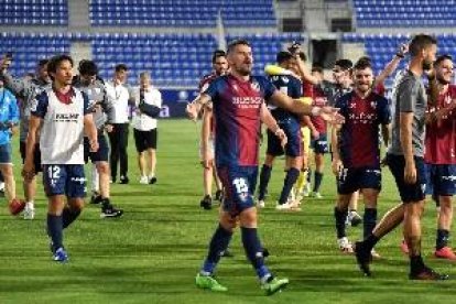 El Huesca regresa a la elite al primer intento