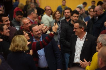 Ábalos clausuró el Comité Regional de los socialistas murcianos.