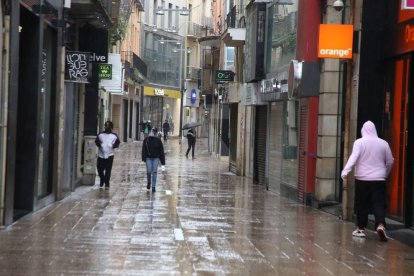 El Eje Comercial de Lleida en la fase 0 de la desescalada.