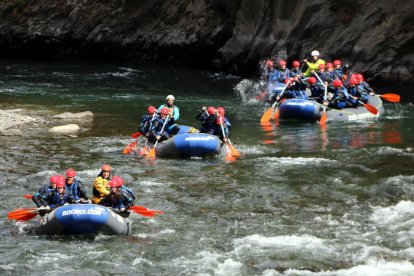 Empieza la temporada de los deportes de aventura en el Pallars