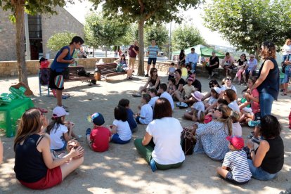 Èxit de participació al desè Festival de Contes, ahir a Tiurana.