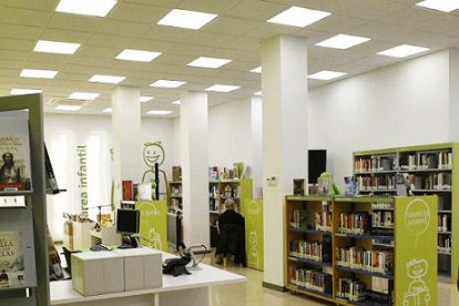 Las instalaciones de la biblioteca municipal 