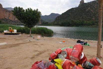 Brossa a Sant Llorens de Montgai després de la Transsegre