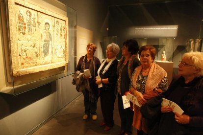 El frontal de Tresserra dedicat a sant Vicenç Màrtir, una de les obres en litigi.