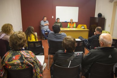 Presentación de la jornada solidaria el pasado jueves.