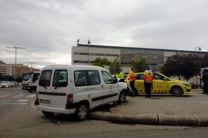 Imagen de uno de los vehículos implicados en el siniestro. 