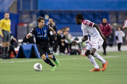 Bojan Krkic conduce el balón durante un partido de esta temporada en la MLS norteamericana.