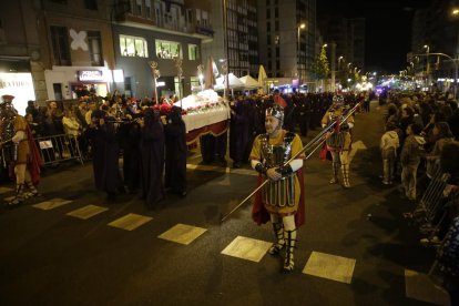 Una processó de Setmana Santa a Lleida.