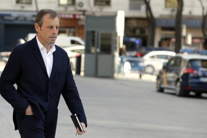 Sandro Rosell diu que no vol tornar a ser president del Barça.