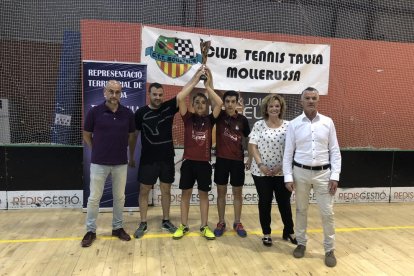 El CTT Borges, campió provincial per equips de tenis taula