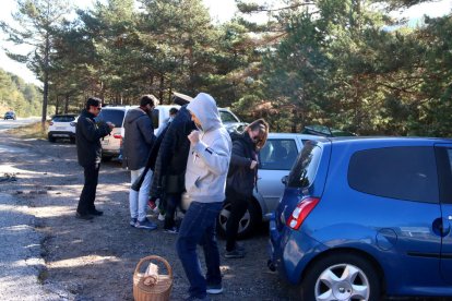 ‘Caçadors’ de bolets, ahir al Berguedà.