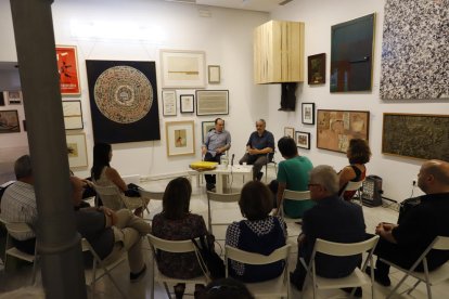 Presentación ayer del libro ‘Pintura catalana. Les avantguardes’.