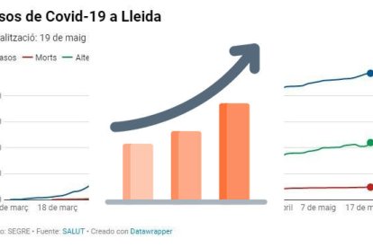 GRÀFICS | La pandèmia, a Lleida