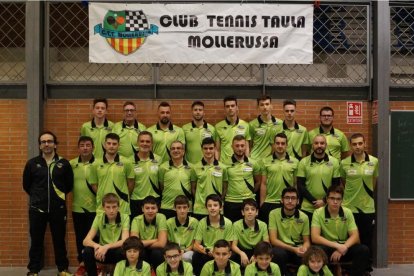 El CTT Mollerussa presenta a sus seis equipos federados