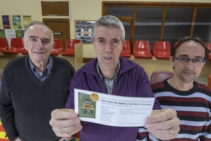 Una imagen del primer equipo de fútbol que tuvo Cervera en 1916.