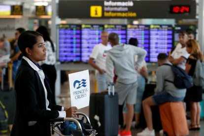 El aeropuerto del Prat.