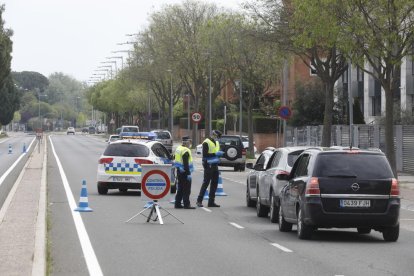 Imagen de archivo de un control de la Urbana en Rovira Roure. 