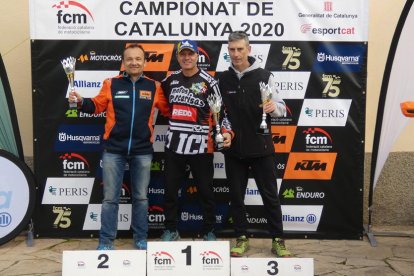 Serra y Temprano logran el triunfo en el Catalán de enduro